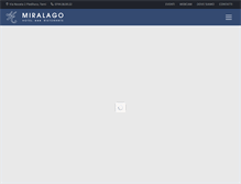 Tablet Screenshot of miralagohotel.net